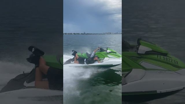 Jet Ski Trick Ends with Guy in the Water || ViralHog