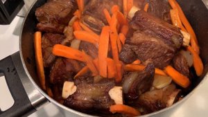 Плов домашний с говяжьими рёбрышками