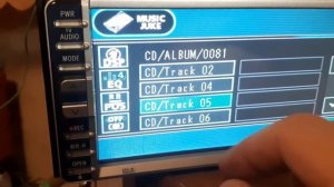 автомагнитола NHDT-W55 удаление песни с HDD