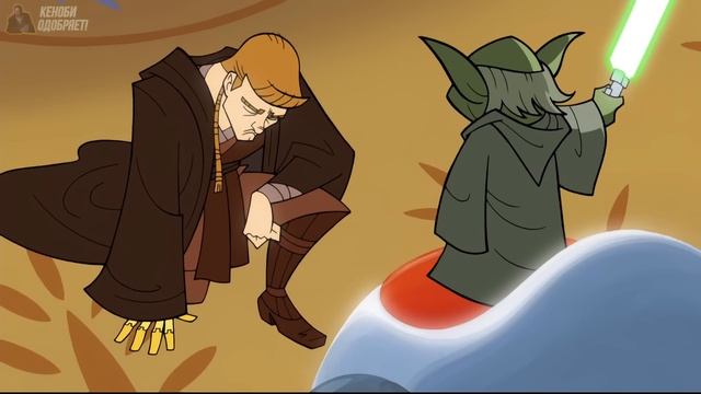 ВЫ ЭТОГО НЕ ЗНАЛИ! Первая встреча Энакина и Кэла Кестиса! смотреть онлайн