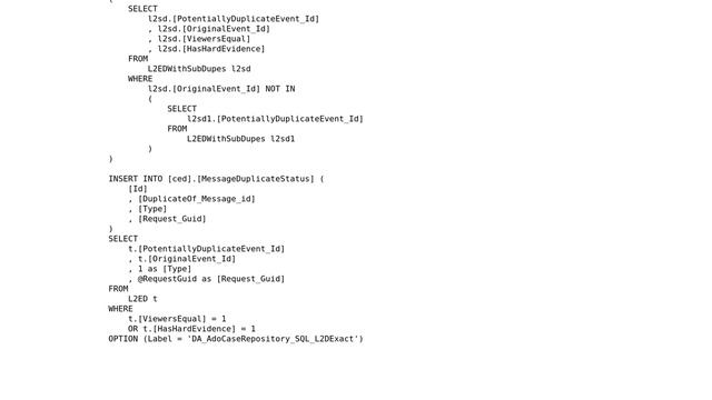 Code Review: T-SQL Query Performance