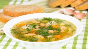 Обалденный суп из Фасоли!!! Суп с белой фасолью на курином бульоне