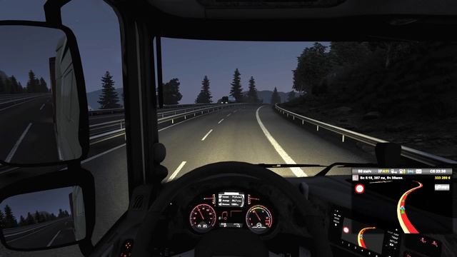 ETS 2 Рейс № 14 Гётеборг Швеция Ставангер Норвегия Соевое молоко По следам домового