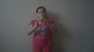 Играю на (БЛОК ФЛЕЙТЕ) "во поле берёза стояла"♡