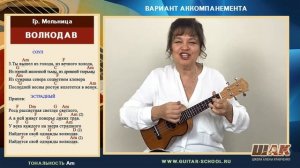 ВОЛКОДАВ - МЕЛЬНИЦА на УКУЛЕЛЕ разбор/Аккорды и бой/ Уроки на укулеле
