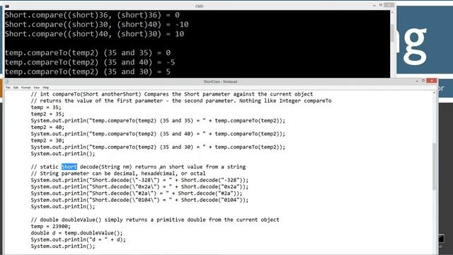 Learn Java Programming - Short Class Tutorial