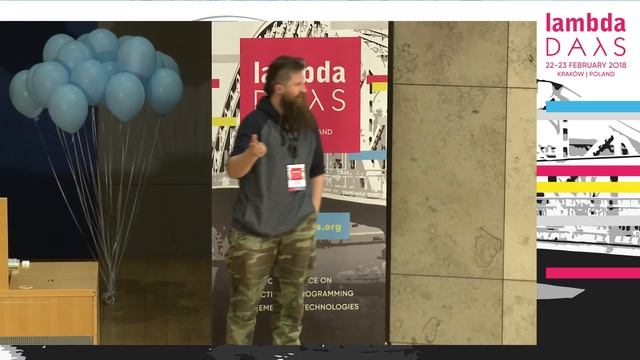 Lambda Days 2018 - Bartłomiej Kuczyński - Lightning talk - Cryptomonads смотреть онлайн