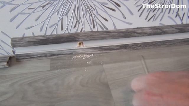 █ Установка ПЛИНТУСА  НАПОЛЬНОГО. Фурнитура ОТ и ДО / Floor plinth