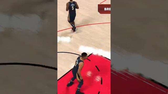 Anfernee Simons Flashy Pass into Baby Hook! #nba2k23 #nba #nba2k