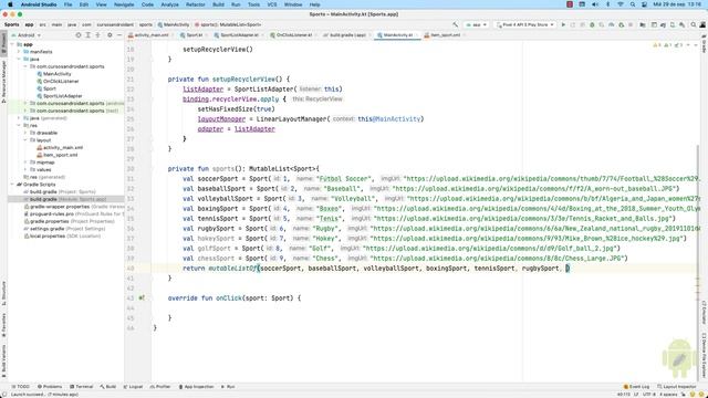 Adapters en Kotlin #7 Cargar datos en ListAdapter para mostrar en RecyclerView con Kotlin en Androi смотреть онлайн