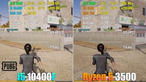 Ryzen 5 3500 vs i5 10400F – Test in 8 Games