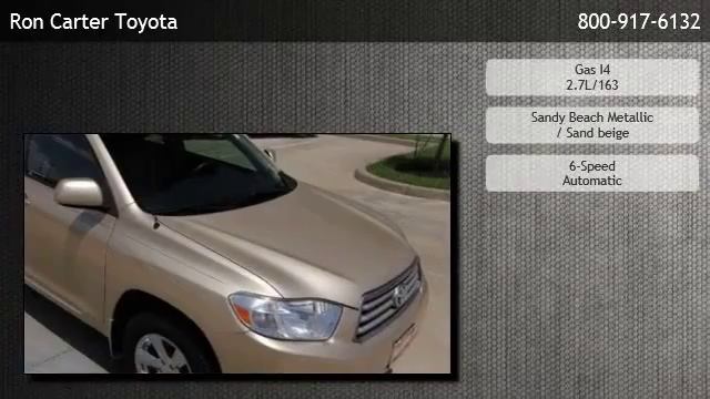 2010 Toyota Highlander Base  - Alvin