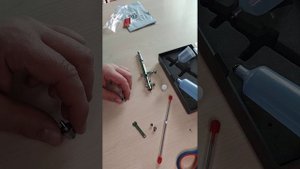 Смена иглы и сопла на аэрографе jas1147.