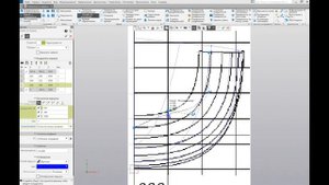 Поверхность по картинкам прототипа в КОМПАС 3D V17 HOME
