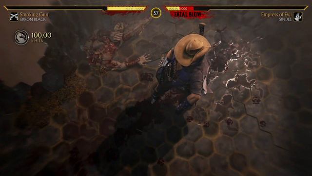 Mortal Kombat 11 - Erron Black vs Sindel (Very Hard) #mortalkombat11 #mk11 #erronblack