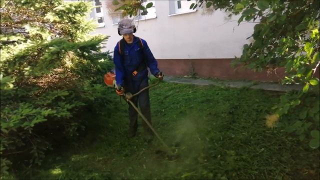 STIHL FS 260/FS 410 2,7mm trimmer line.Lawn care смотреть онлайн