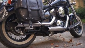 KAWASAKI VULCAN VN 800 ХОЛОДНЫЙ ПУСК