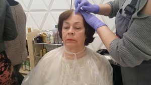 Сложное окрашивание седых волос