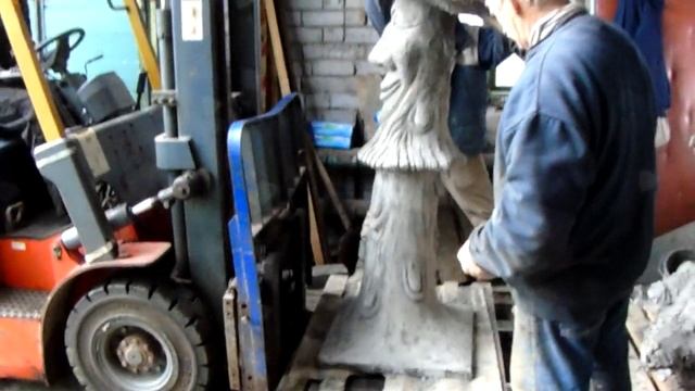 изготовление  скульптур  из  арт  бетона...  мастерская