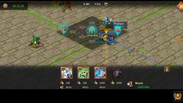 Lords Mobile - Lords Ball | 600K Points [ Solo Points ] | #lordsmobile #rxwofficial #igg