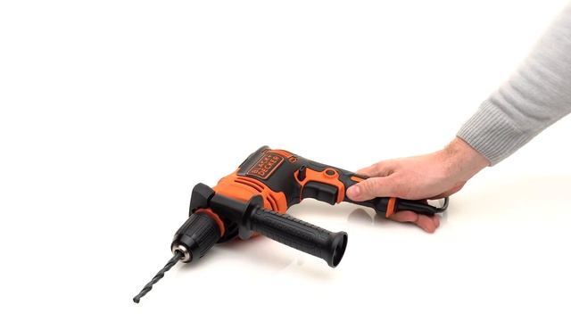 Дрель ударная BLACK&DECKER BEH710-QS 710Вт + набор сверл смотреть онлайн