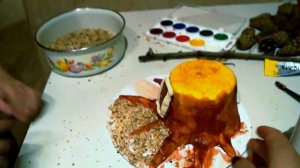 ПОДЕЛКА "ДАРЫ ОСЕНИ" II ЭТАП НАСЫПАЕМ ГРЕЧНЕВЫЙ ПРОДЕЛ. ДЕТСКИЕ ПОДЕЛКИ