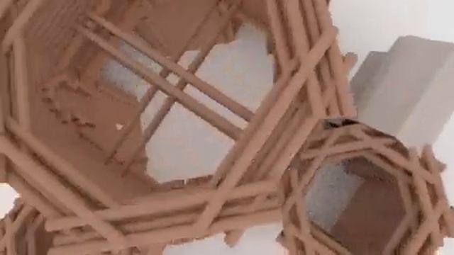 Модель Троицкого храма в Нёноксе