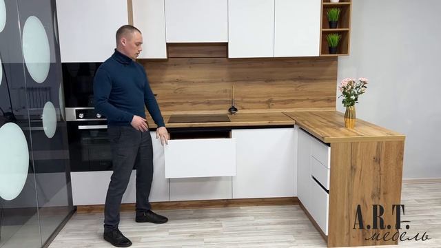 Кухня без ручек в Орле смотреть онлайн