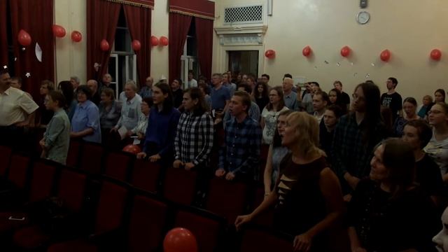 Исполнение Дубинушки на празднике осеннего равноденствия 2018 в ГАИШ МГУ смотреть онлайн