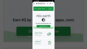 Бесплатные робуксы только на сайте rblx.earth💸