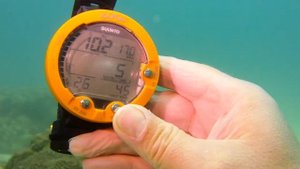 dullness from dive computer SUUNTO ZOOP.  Тупняк дайв компьютера Суунто Зуп
