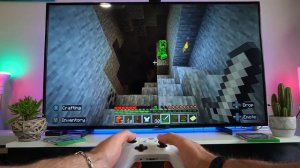 Minecraft- XBOX ONE S- POV Gameplay Test, Graphics And Frame Rate