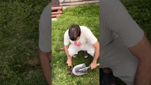 Дедовский способ как заточить лопату ?