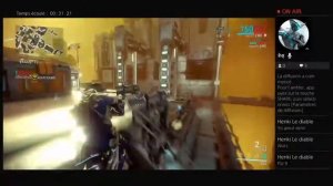 Diffusion PS4 en direct sur warframe avec givra