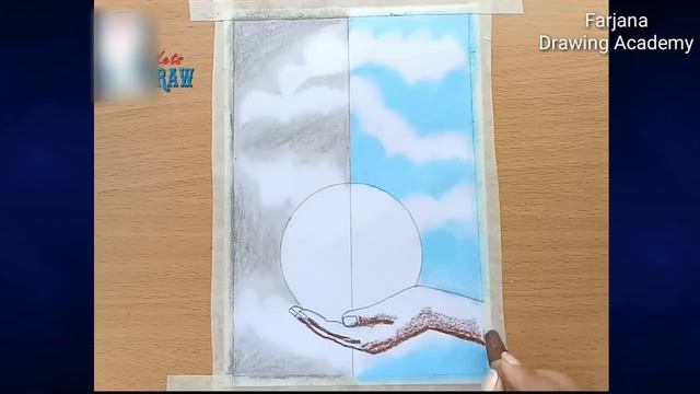 How to draw SAVE WATER SAVE NATURE Step by step смотреть онлайн