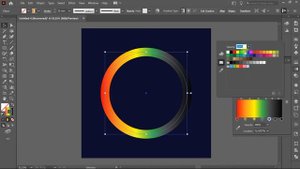 #27 Радужная обводка в Illustrator
