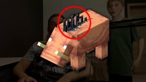 ? ПАПА УГАДЫВАЕТ МОБОВ В MINECRAFT ?