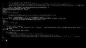 4к Screensaver of Computer programming code text Background Video VJ Loop Animation