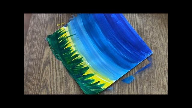 Мастер-класс. Рисуем одуванчики смотреть онлайн