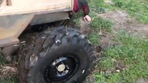 ЛуАЗ на бел 160,тестируем понижайку.