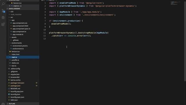 Angular 8 Tutorial - 5 : Angular Project Structure Part 2