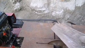 Мотоблок Ока и циркулярка.