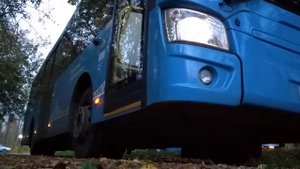 работа пневмоподвески ЛиАЗ 4292