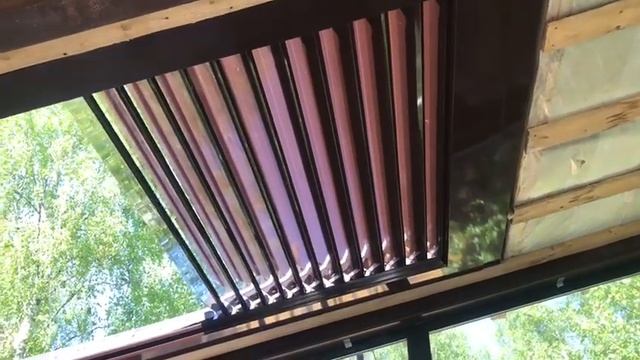 Открывающаяся крыша для частного дома. смотреть онлайн