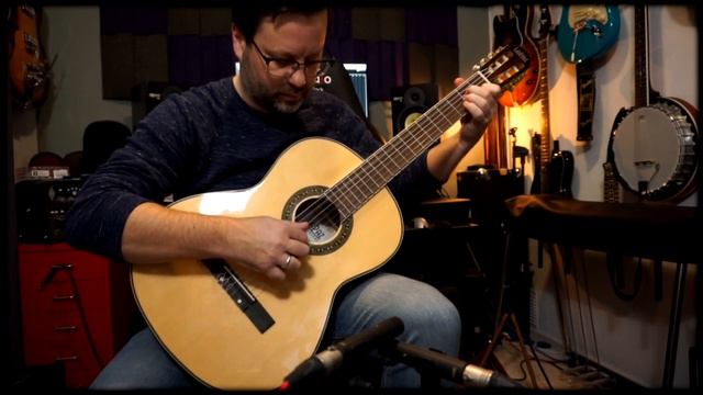 LaPaz CST400N Solid Top guitar смотреть онлайн