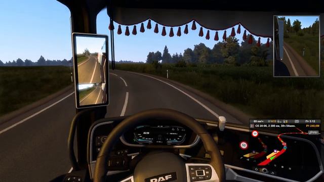 Euro Truck Simulator 2 не завершённый рейс