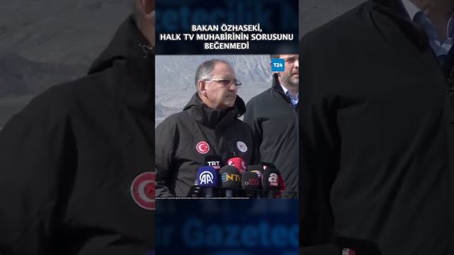 Bakan Özhaseki: Basın mısınız?