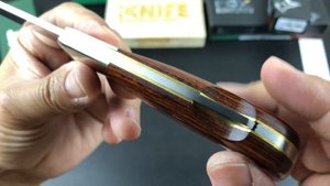 Нож "Forest" 500 Series N690 Pakka Wood Fox Knives