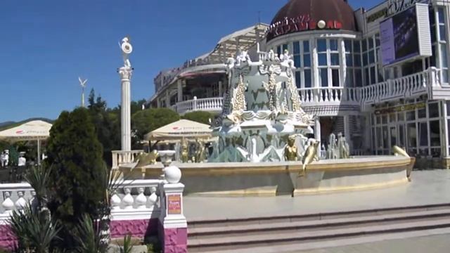 Курортный поселок Кабардинка Набережная Holiday village Kabardinka Naberezhnaya