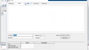 Sage Estimating Perform One Time Item takeoff